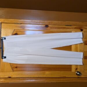 Counterparts Women's White Tall Size 10 L White Linen Pants